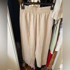 Zara Light Tan Trousers w/ Pockets